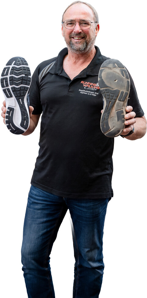 Peter met schoenen